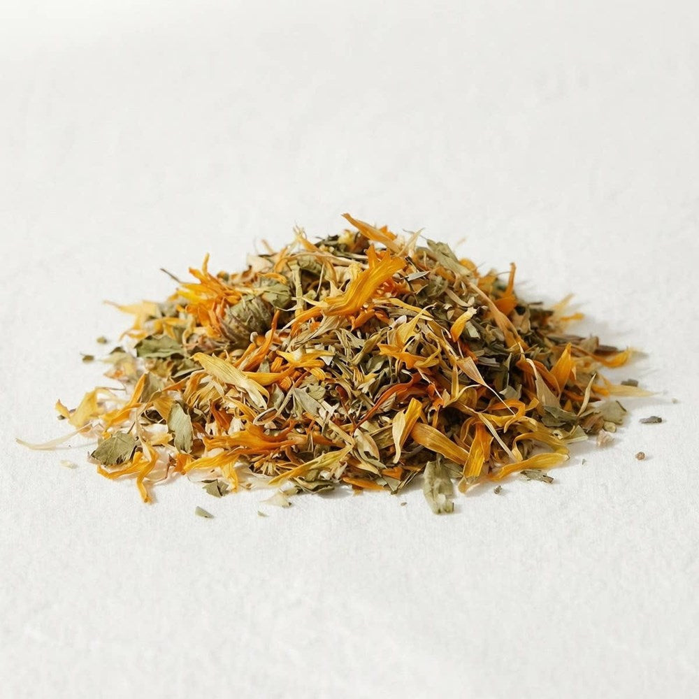Mother Mother Organic Herbal Bath Tea (.5 oz) - product shown as swatch.