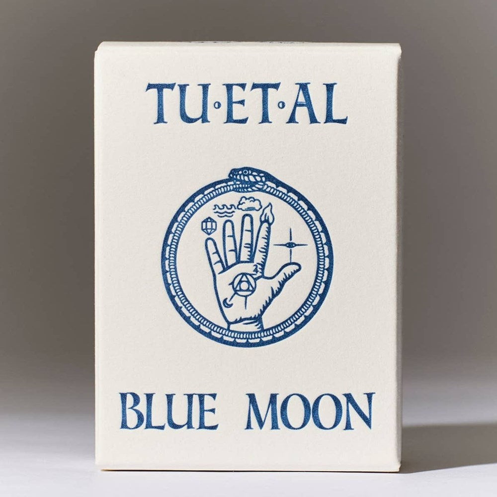TUETAL Blue Moon Soap (5.5 oz) - product packaging shown. 