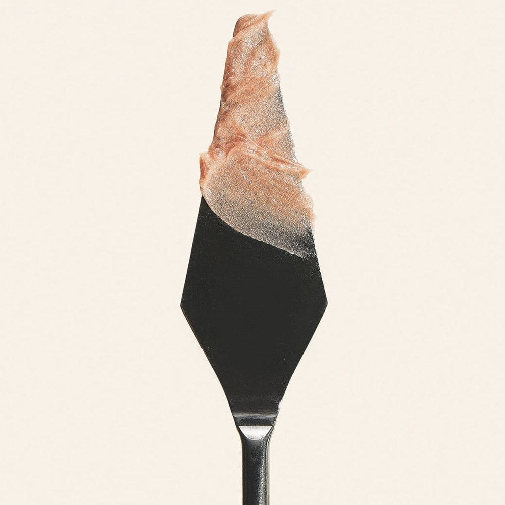 Embryolisse Color Balm 3-in-1 Stick - Champagne (2.5 g) - product shown on spatula.