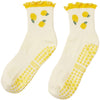 Effortless Club Lemon Ruffle Grip Sock (1 pair)