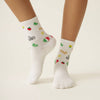Effortless Club Italian Vacay Grip Sock (1 pair) - product shown on feet.