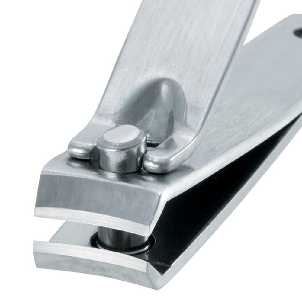 Tweezerman Stainless Steel Fingernail Clipper (1 pc) - product shown up close.