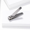 Tweezerman Stainless Steel Fingernail Clipper (1 pc) - product lifestyle shot. 