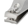 Tweezerman Stainless Steel Fingernail Clipper Set (2 pcs) - product shown up close.