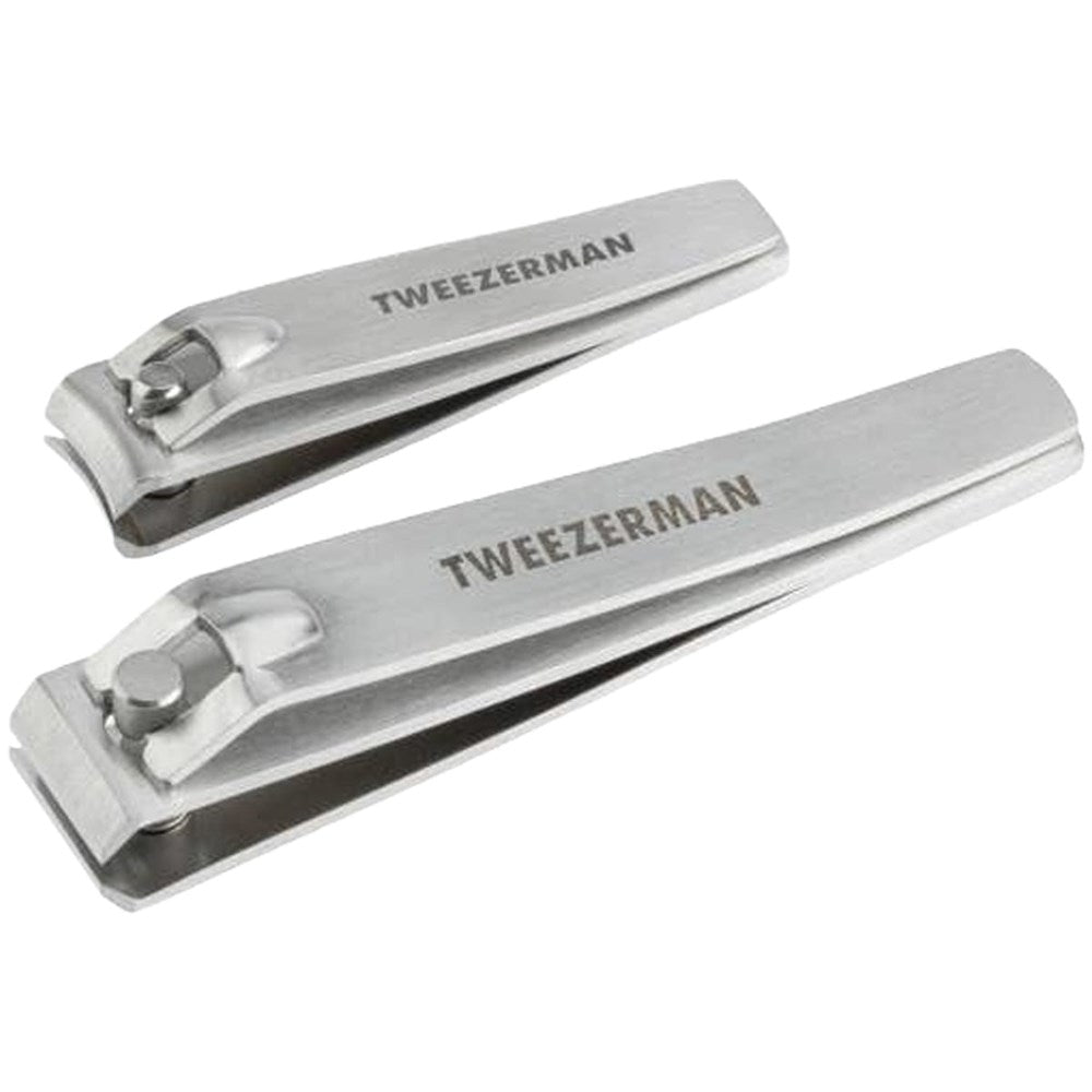 Tweezerman Stainless Steel Fingernail Clipper Set (2 pcs)