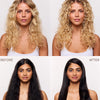 Rahua Rebalance Conditioner (275 ml) - product before and afters.