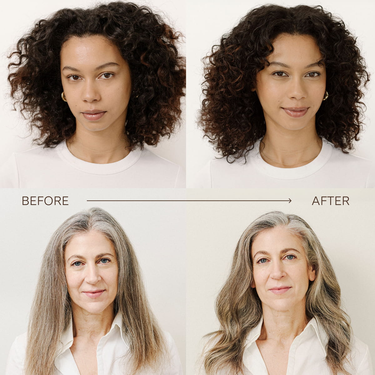 Rahua Hydration Conditioner (275 ml) - product before and afters shown.