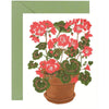 Geranium Card