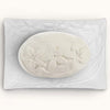 Fragonard Parfumeur Fleur d'Oranger Soap & Soapdish Set (2 pcs) - product shown on soap dish.