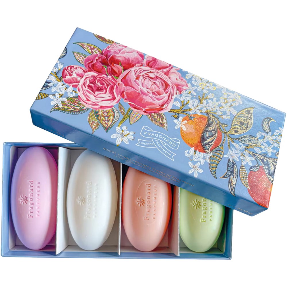 Fragonard Parfumeur Les Fleurs de Fragonard Soap Set (4 x 50 g)