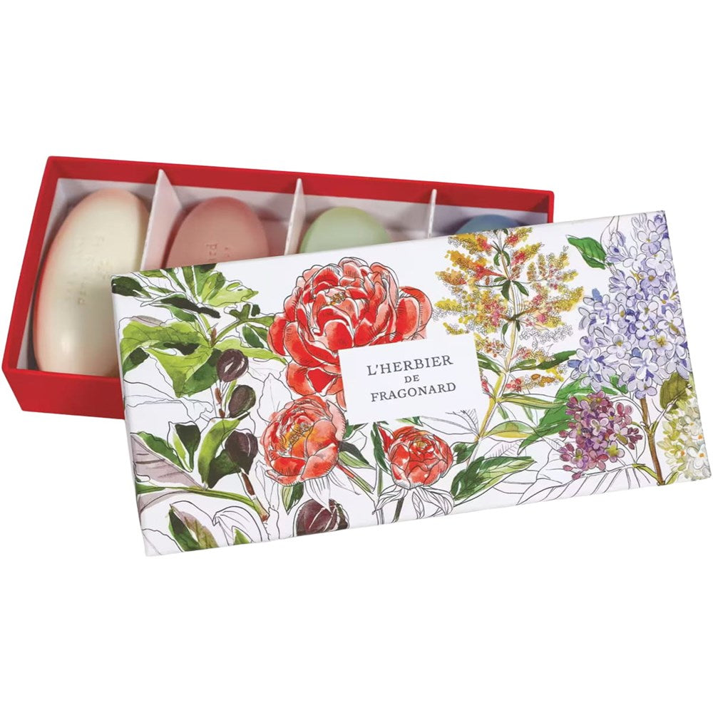 Fragonard Parfumeur Fleuris Soap Set (4 x 50 g)