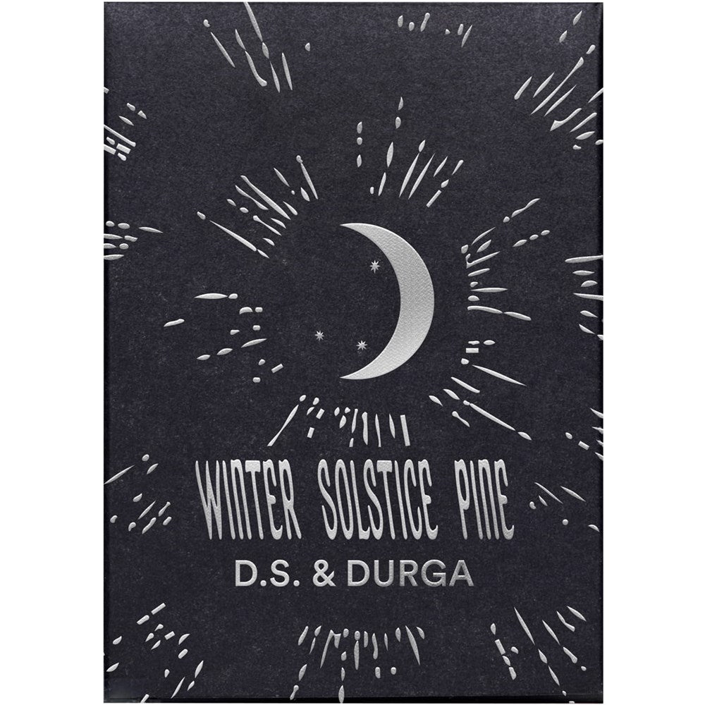 D.S. &amp; Durga Winter Solstice Pine Candle (7 oz) - product packaging shown.