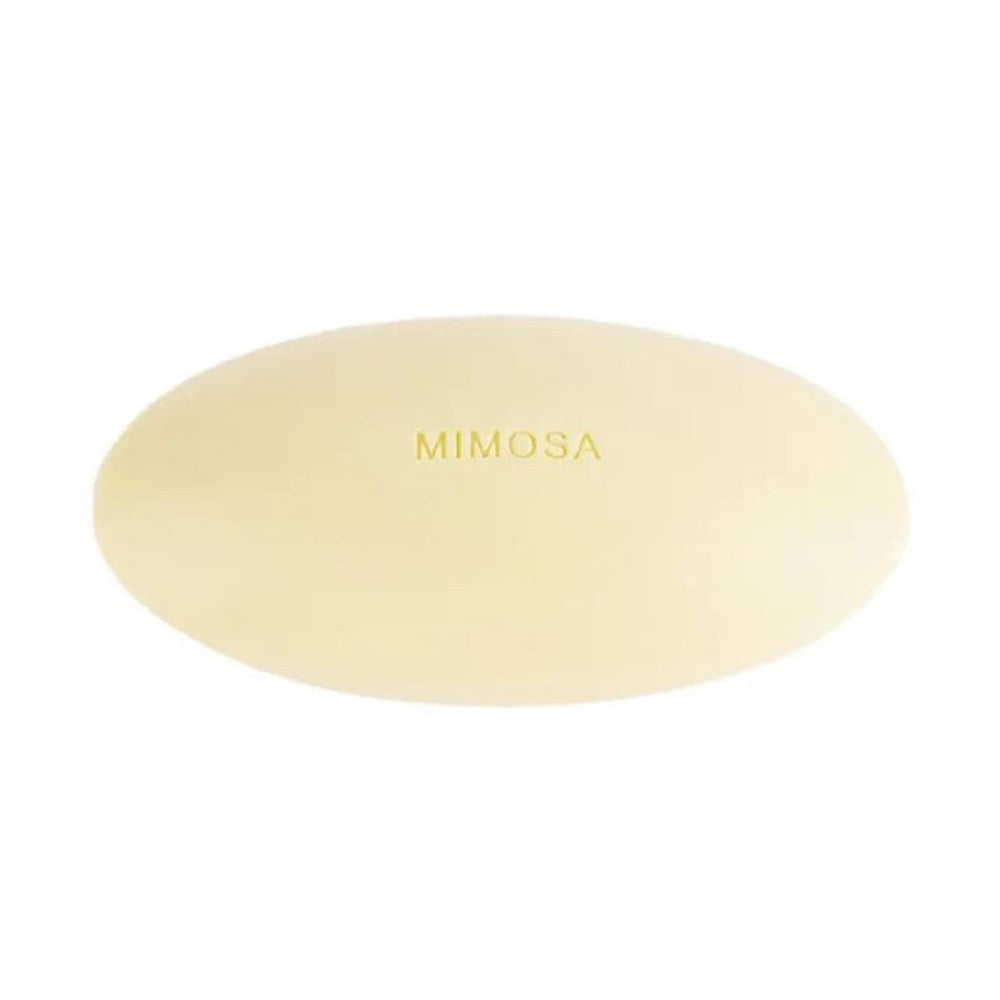 Fragonard Parfumeur Mimosa Pebble Soap (140 g) - product shown out of packaging.