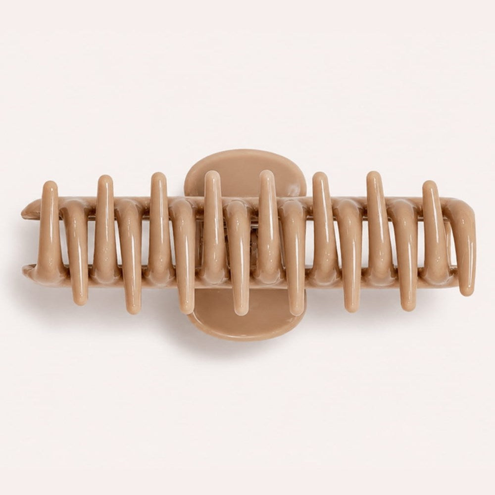 Vignette Vol. 1 Claw Clip - Sand (1 pc) showing bottom of clip