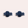 Vol. III Claw Clip - Indigo (2 pcs) showing bottom of clips