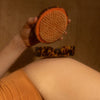 Poudreux Forever Brush (1 pc) - product shown held in hand opened with bristles showing