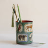 Roomytown Inc Enamel Pot - Animal Kingdom (1 pc)