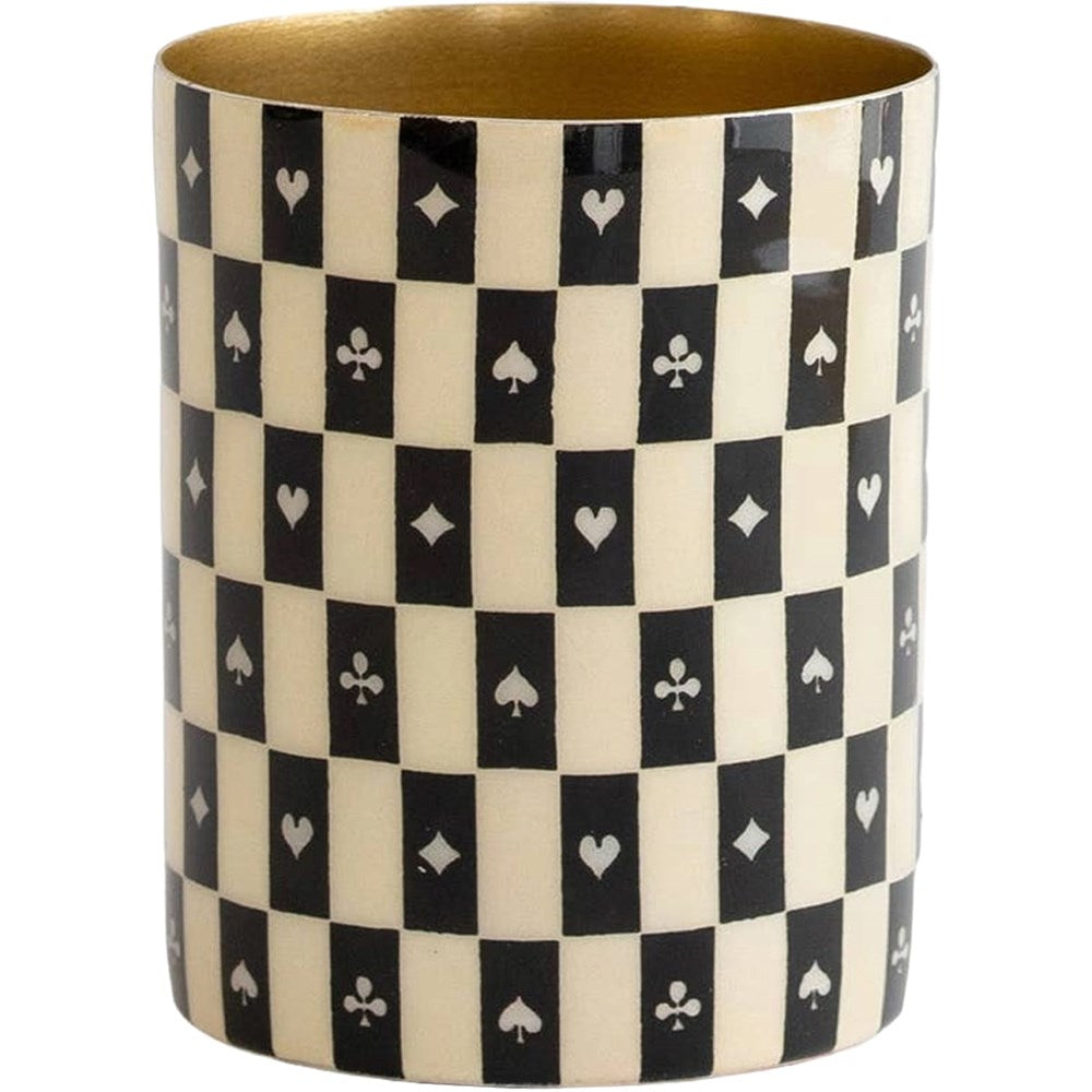 Roomytown Inc Enamel Pot - House of Suits (1 pc)