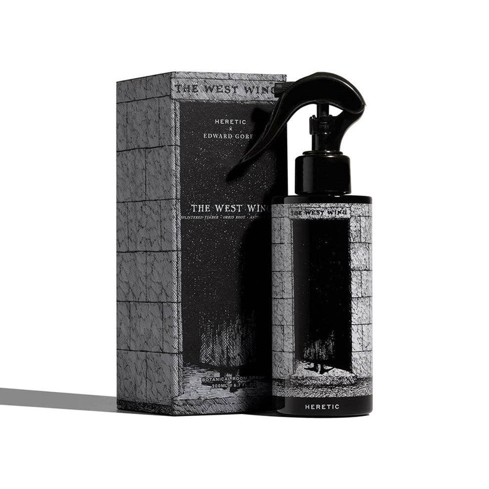 Heretic Parfum The West Wing Room Spray (200 ml) - product shown next to packaging