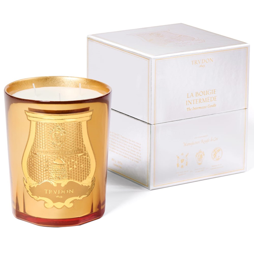 Trudon Galerie des Flammes Candle (9.5 oz) - product packaging shown.