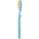 Lavorati a Mano Capri Medium Bristle Toothbrush - Blue (1 pc) - product shown upright outside of packaging