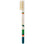 Lavorati a Mano Sicily Soft Bristle Toothbrush - Green (1 pc) - product shown upright outside of packaging