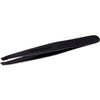Tweezerman Slant Tweezer - Matte Black (1 pc) - product shown lying down