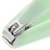 Tweezerman Baby Nail Clipper & Nail File (2 pcs) - nail clipper blades shown close up 
