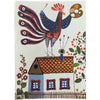 Folk Tale Run Rooster Card