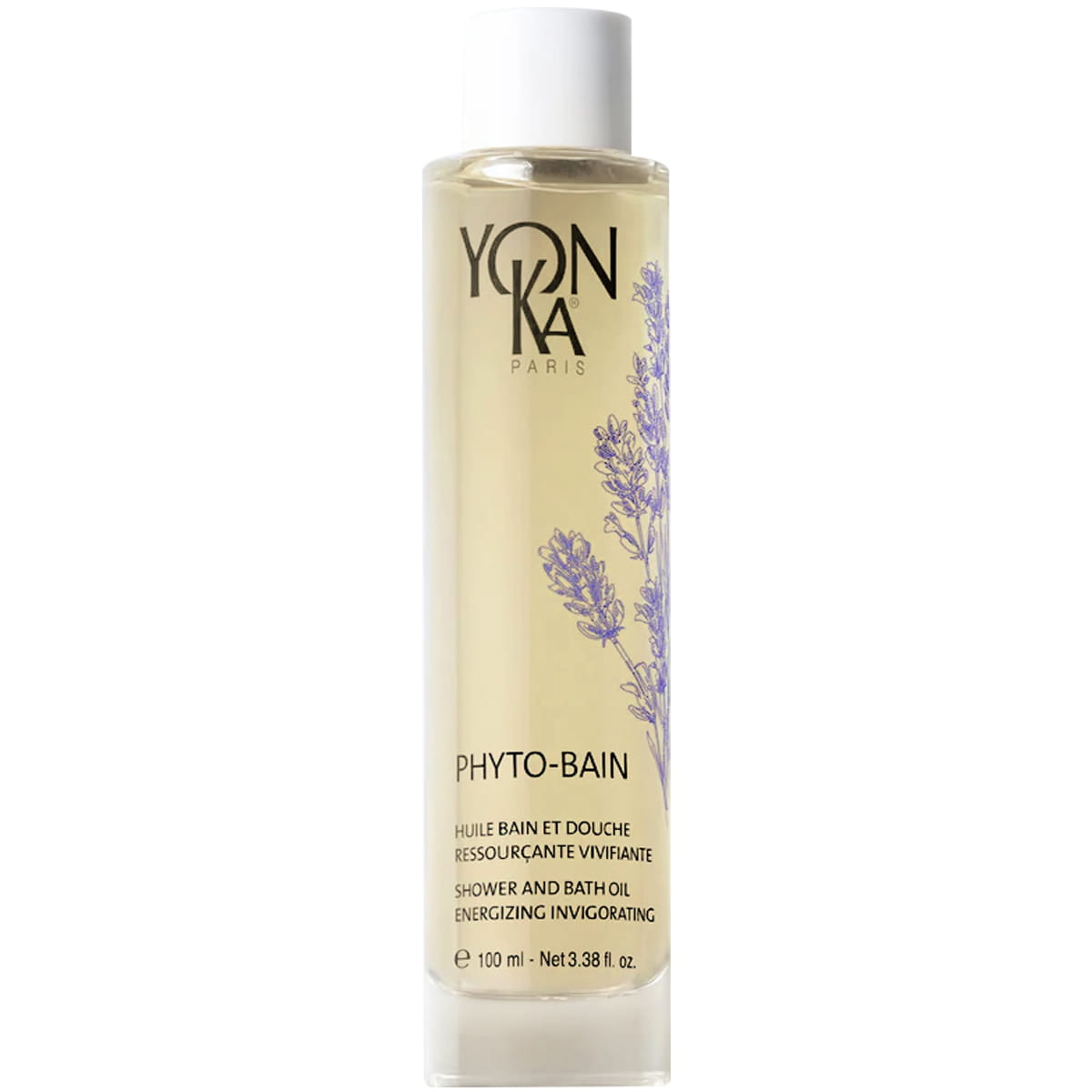Yon-Ka Paris Phyto-Bain Shower and Bath Oil (100 ml) - product shown outside of box