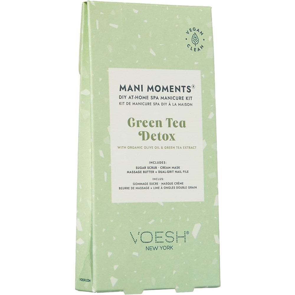 VOESH New York Mani Moments - Green Tea Detox (4 pcs)