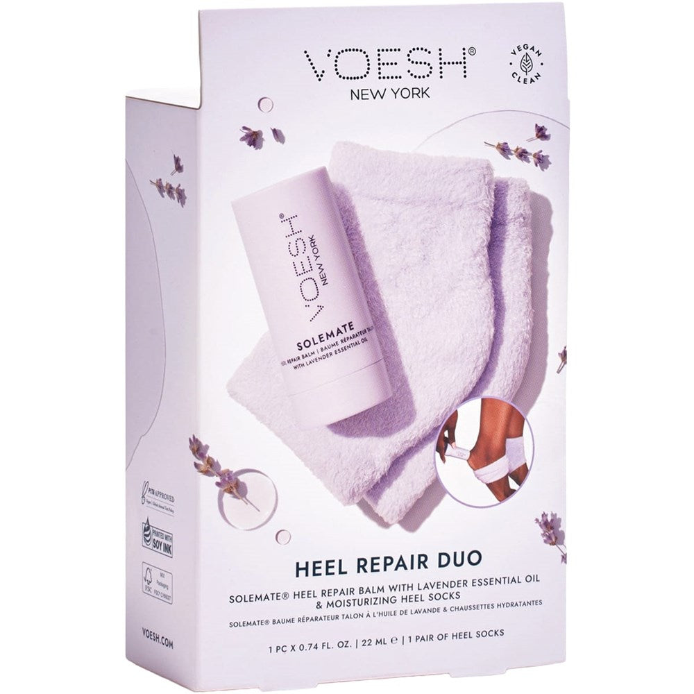 VOESH New York Heel Repair Duo - Lavender (2 pcs) box shown