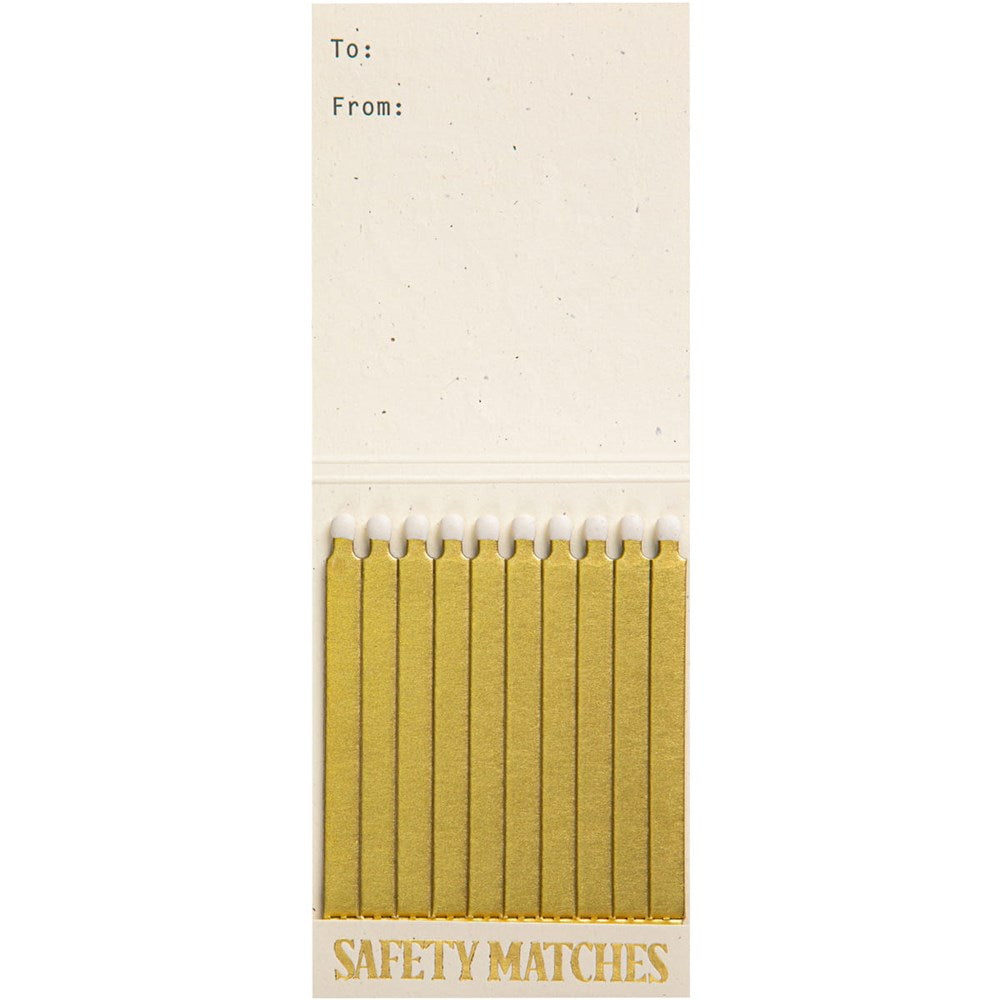 Archivist Stay Cool Matchbook (1 pc) shown open