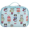 Dress Cat Hanging Toiletry Bag - Blue