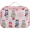 Dress Cat Hanging Toiletry Bag - Pink