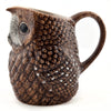 Quail Ceramics Tawny Owl Jug (1 pc) side view showing handle