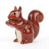 Quail Ceramics Squirrel Bud Vase (1 pc) shown side view