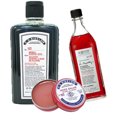 A selection of products from C.O. Bigelow