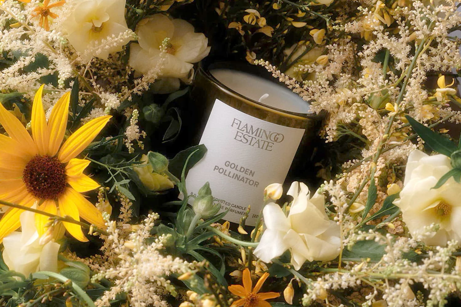 Flamingo Estate Organics Golden Pollinator Candle