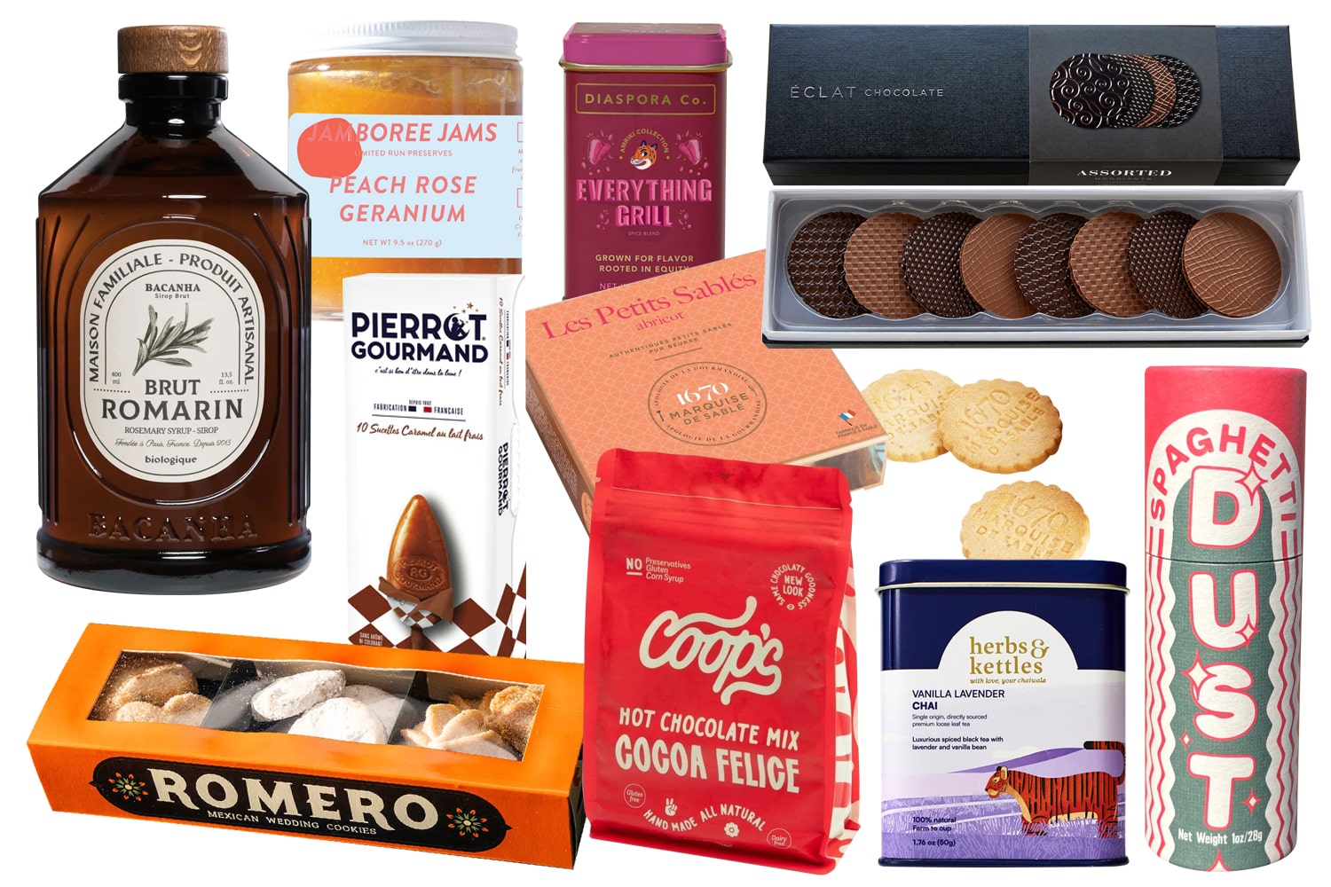 A selection of products from our Gifts for the Foodie Gift Guide