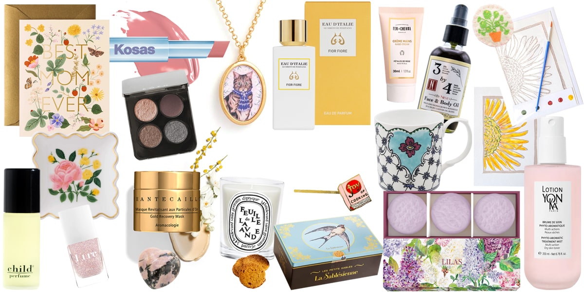 A selection of products from our "Gift Guide For Mom" collection