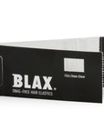 Blax + Smoothies CLEAR Hair Elastics (2 mm, 12 pcs) package