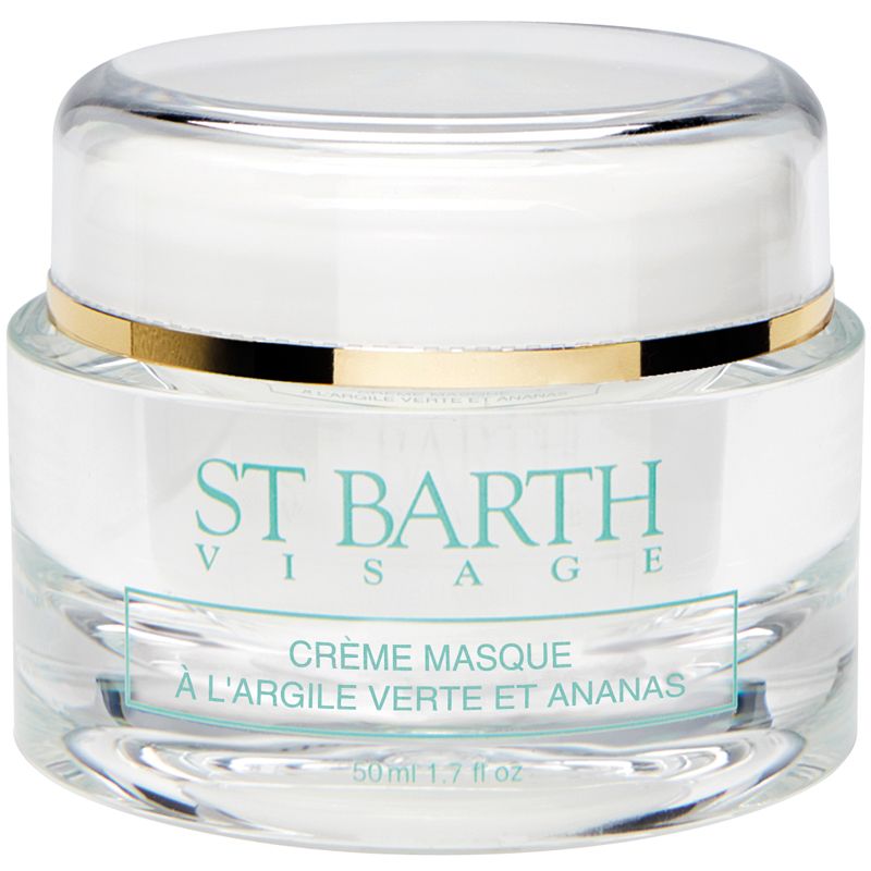 Ligne St. Barth Green Clay Mask with Pineapple 1.7 oz