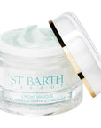 Ligne St. Barth Green Clay Mask with Pineapple 1.7 oz With Lid on Angle