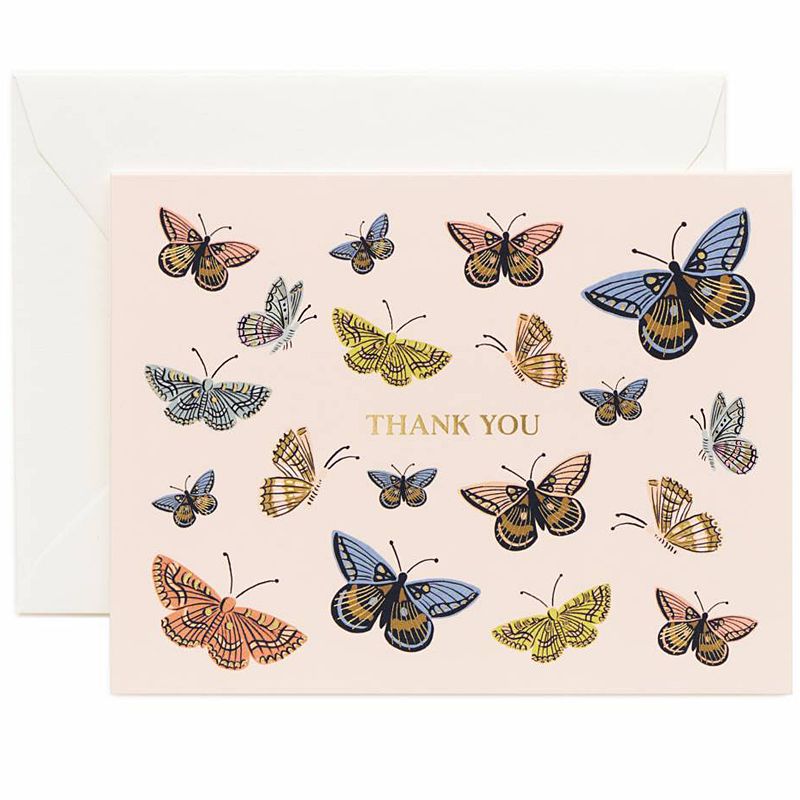 Rifle Paper Co. Monarch Thank You Card
