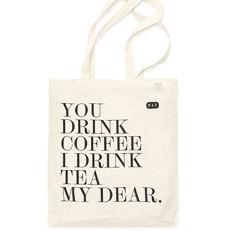 Paper and Tea My Dear Tote Bag 1 pc