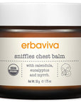 Erbaviva Sniffles Organic Chest Balm (1.75 oz)