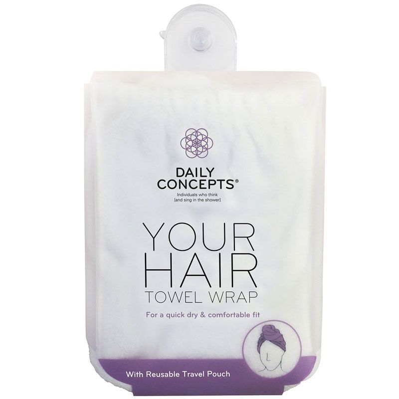 Daily Concepts Your Hair Towel Wrap packaging