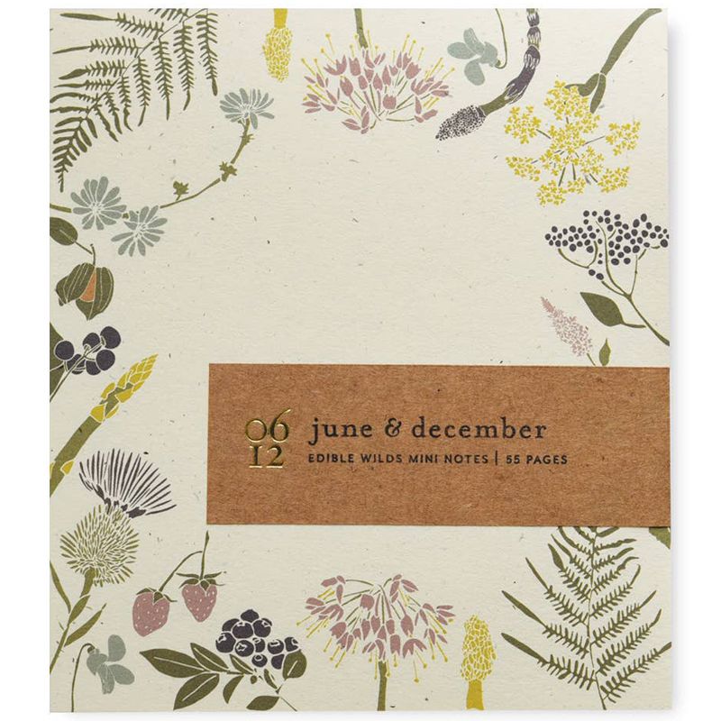 June & December Edible Wild Mini Notes