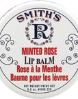 Rosebud Perfume Co. Smith's Minted Rose Lip Balm - 22 g Tin